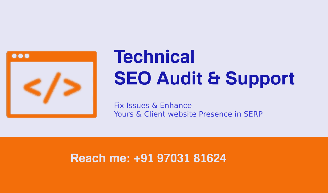 Technical SEO on-site Audit by SEO Expert Technical SEO on-site Audit by SEO Expert