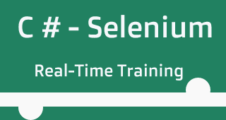 Best selenium with C# training in Hyderabad