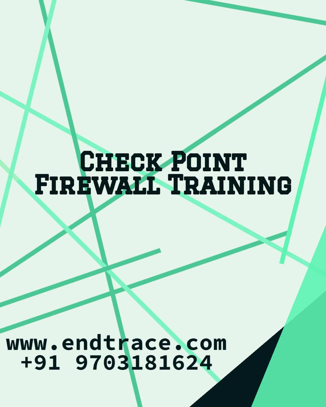 Best Check Point Firewall Training - endtrace Best Check Point Firewall Training - endtrace