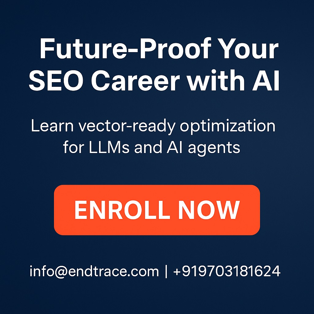 AI-driven SEO Course training